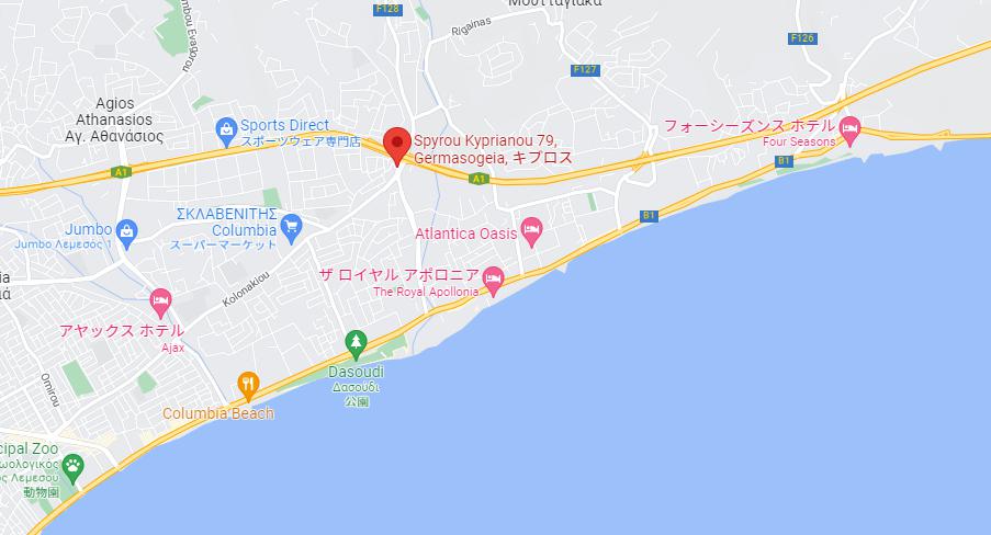 ジョイカジノ運営会社地図Joycasino